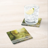 Prachtige  rabbijn Woodland Scene Easter Kartonnen Onderzetters (Insitu)