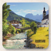 Prachtige Ramsau Bier Onderzetter (Voorkant)