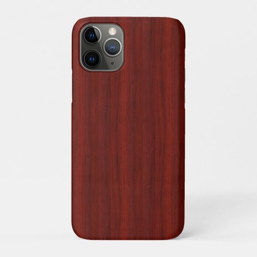 Prachtige, realistische Red Cherry Wood bedrukt Case-Mate iPhone Case (Achterkant)