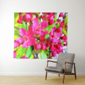 Prachtige Red Barron Crabapple Foto Wandkleed (In Situ (horizontaal))