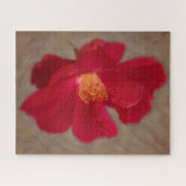 Prachtige Red Rose Art Flower Puzzel Legpuzzel (Horizontaal)