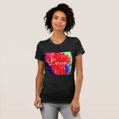 Prachtige Red Rose T-shirt (Voorkant volledig)