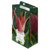 Prachtige Red Tulip Klein Cadeauzakje (Voorkant Gekanteld)
