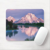Prachtige reflecties — Grote Tetons Muismat (Met muis)