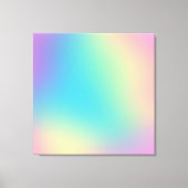 Prachtige regenbooggradiënt canvas afdruk (Voorkant)