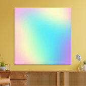 Prachtige regenbooggradiënt canvas afdruk (Insitu (Woonkamer))