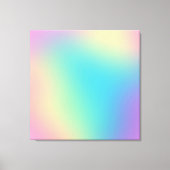 Prachtige regenbooggradiënt canvas afdruk (Voorkant)