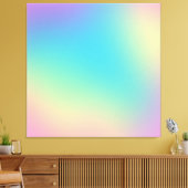 Prachtige regenbooggradiënt canvas afdruk (Insitu (Woonkamer))