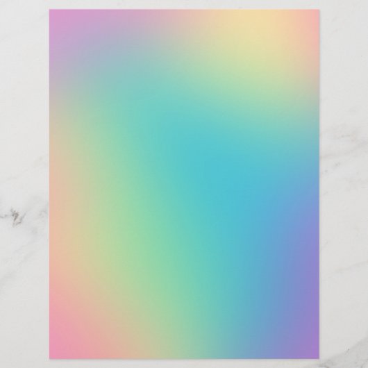 Prachtige regenbooggradiënt flyer (Voorkant)
