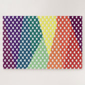 prachtige regenboogharten legpuzzel (Horizontaal)