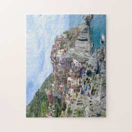 Prachtige reisfotografie-Cinque Terre, Italië Legpuzzel