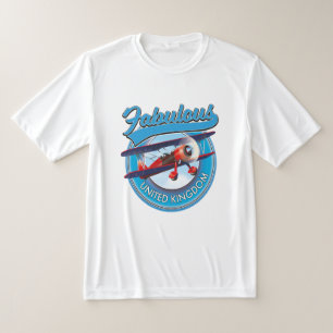 Prachtige reispleister van het Verenigd Koninkrijk T-shirt