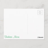 Prachtige rendierziekte uit de middeleeuwen briefkaart (Achterkant)