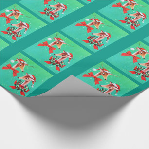 Prachtige rendierziekte uit de middeleeuwen cadeaupapier