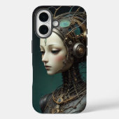 Prachtige retro robot Case-Mate iPhone case (Achterkant)
