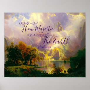 Prachtige Rocky Mountains Poster