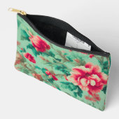 Prachtige rode bloemen en weelderige groene blader etui (Open)