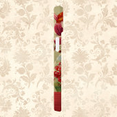 Prachtige rode en gouden  Lelies met Monogram Case-Mate iPhone Case