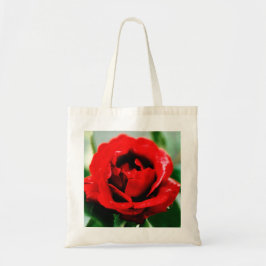 Prachtige Rode Roos Liefde  Tote Bag