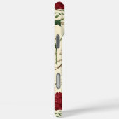 Prachtige rode rozen en klassieke  handschrift Case-Mate iPhone case (Achterkant / Rechts)