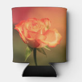 Prachtige Romantische foto van Roos Blikjeskoeler (Achterkant)