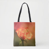 Prachtige Romantische foto van Roos Tote Bag (Voorkant)