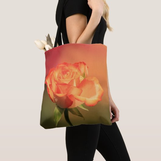 Prachtige Romantische foto van Roos Tote Bag (Dichtbij)