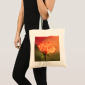 Prachtige Romantische foto van Roos Tote Bag (Voorkant (product))