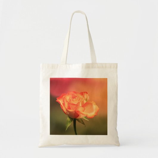 Prachtige Romantische foto van Roos Tote Bag (Voorkant)