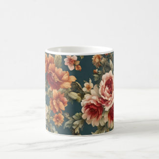Prachtige romantische Rozen en prachtige bloemen Koffiemok