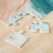 Prachtige roodharige die uit het water komt legpuzzel (Zijkant)