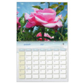 Prachtige Roos Flowers Kalender (Jan 2027)