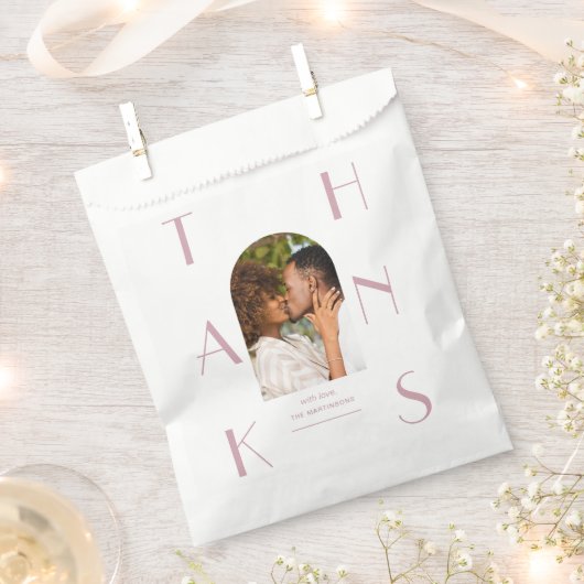 Prachtige Roos Foto Weddenschap Bedankzakje (Geknipt)