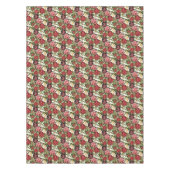 Prachtige Roos Mauve Pink Floral Tafelkleed (Voorkant)