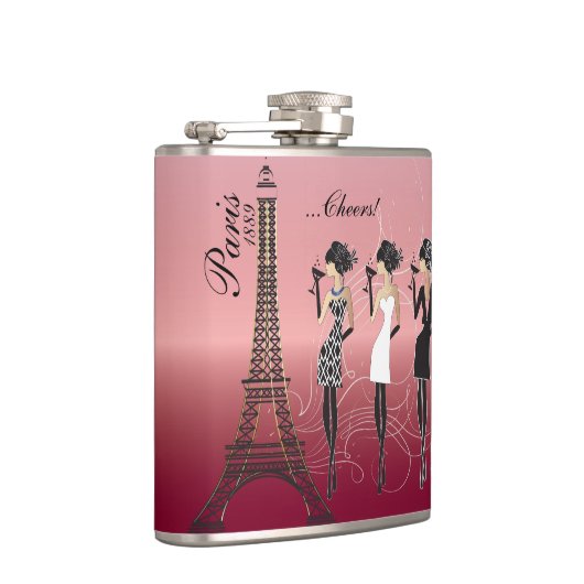 Prachtige Roos Paris Celebration Heupfles (Rechts)