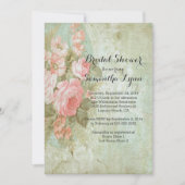 Prachtige  Roos Vrijgezellenfeest Kaart (Voorkant)