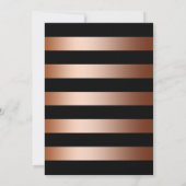 Prachtige rose goud / koper elke leeftijd verjaard kaart (Achterkant)