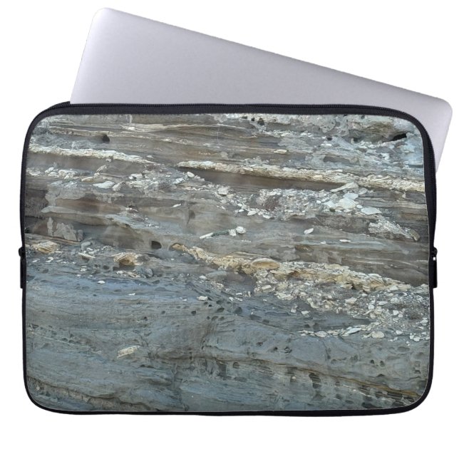 Prachtige rotsformatie,  laptop sleeve (Voorkant)