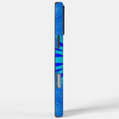 Prachtige Royal Blue Mandala Art Print Case-Mate iPhone Case (Achterkant / Rechts)