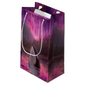 Prachtige roze aangepaste orca Killer Whale Gift B Klein Cadeauzakje (Achterkant Gekanteld)