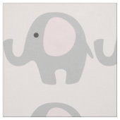 Prachtige roze Baby Elephant Stof (Swatch)