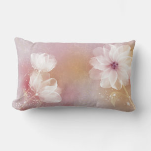 Prachtige roze bloempatje kussens