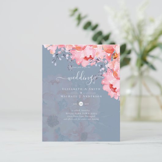 Prachtige Roze Bloesems TROUW COLLECTIE - BUDGET (Staand voorkant)