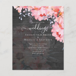 Prachtige Roze Bloesems TROUW COLLECTIE - BUDGET Flyer