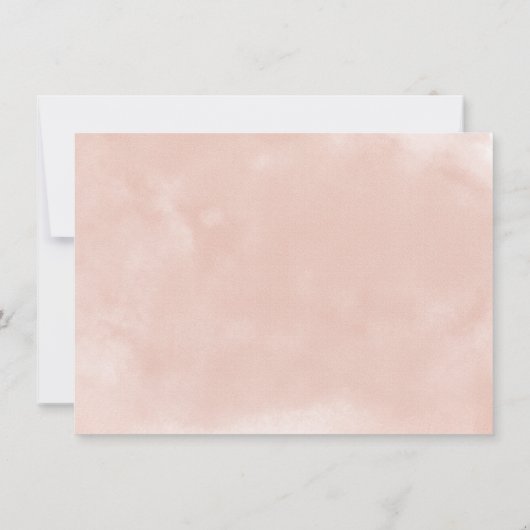 Prachtige Roze & Bordeaux Kleurige Bloemen Elegant Save The Date (Achterkant)