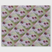 Prachtige roze Daisies Cadeaupapier (Vlak)
