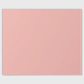 Prachtige roze #FBB5AE Boho-pakpapier Cadeaupapier (Vlak)