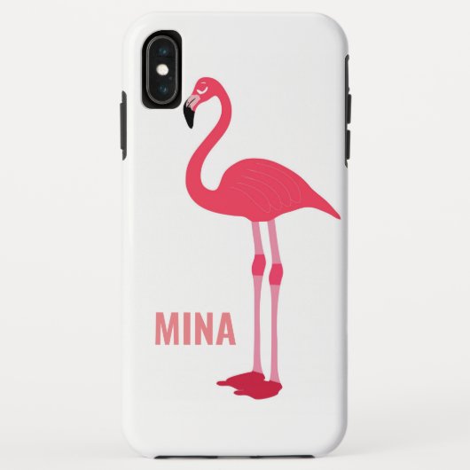 Prachtige roze flamingos ongewoon iPhone case (Achterkant)