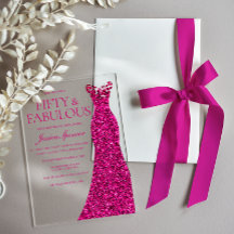 Prachtige roze jurk 50ste verjaardag