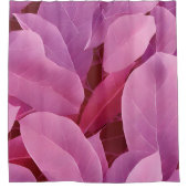 Prachtige roze laffy-patroon douchegordijn (Voorkant)